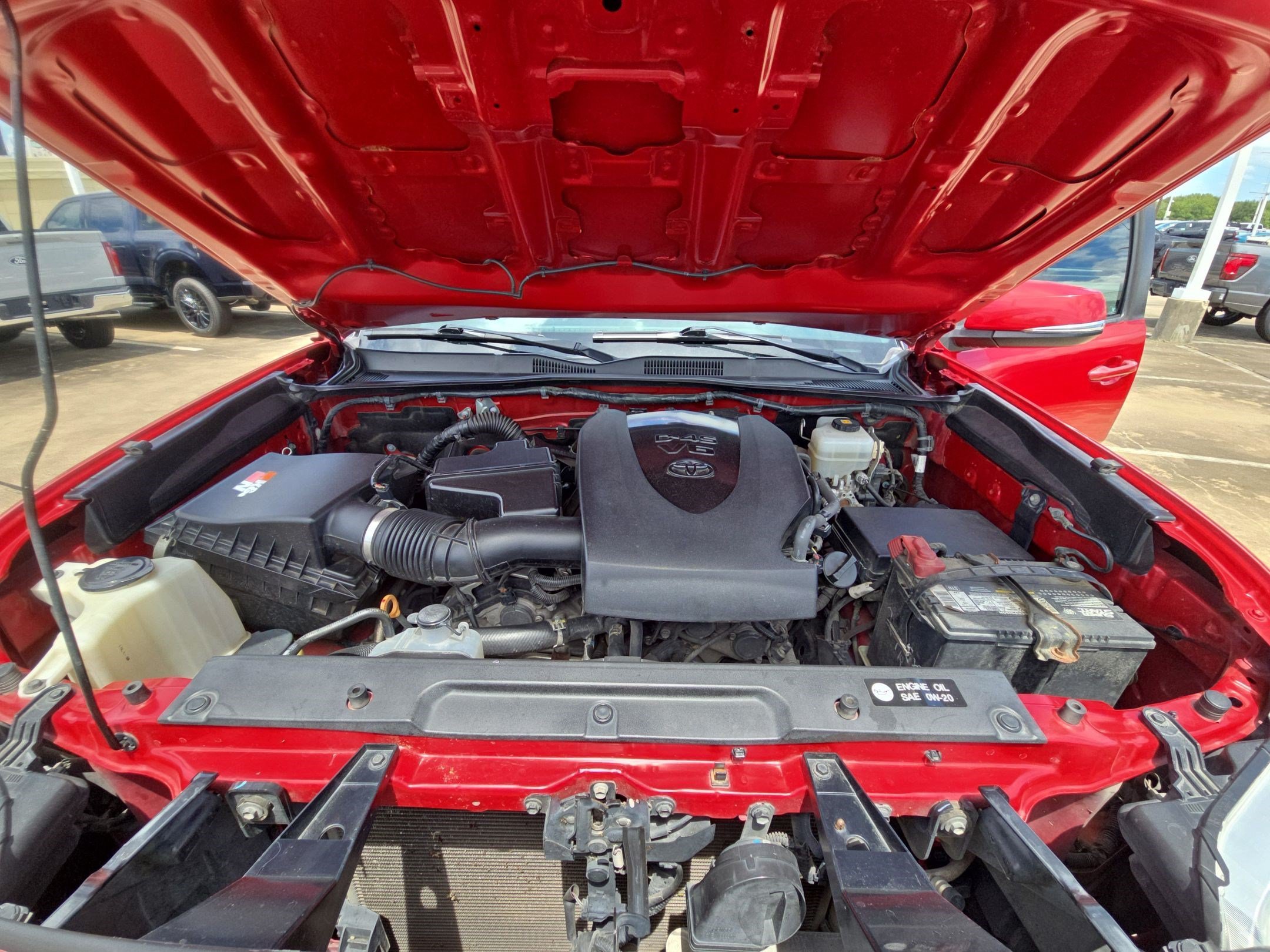 Used 2019 Barcelona Red Metallic Toyota TRD Off-Road image 29