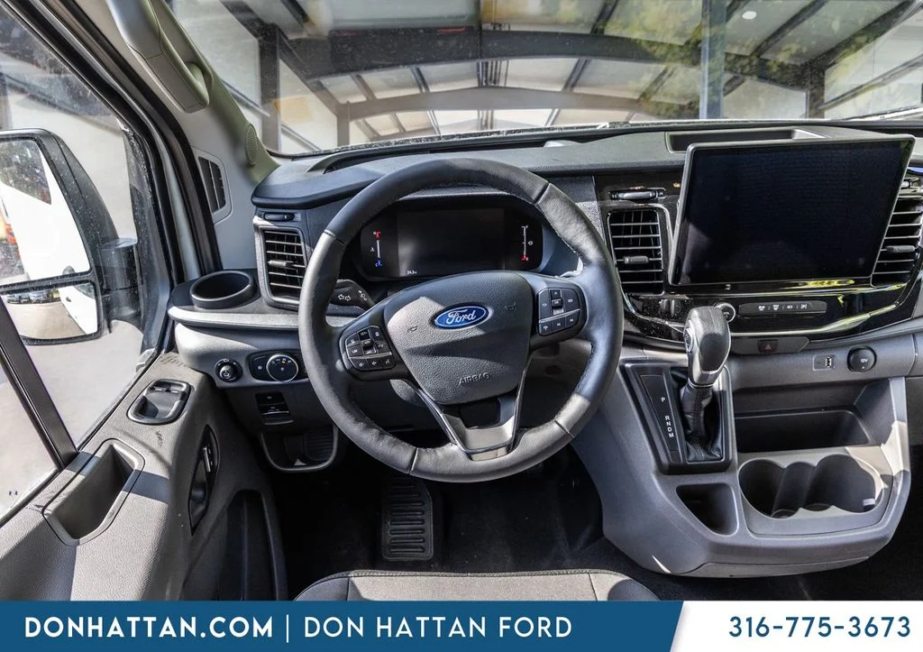 New 2026 Oxford White Ford Passenger Van XLT image 6