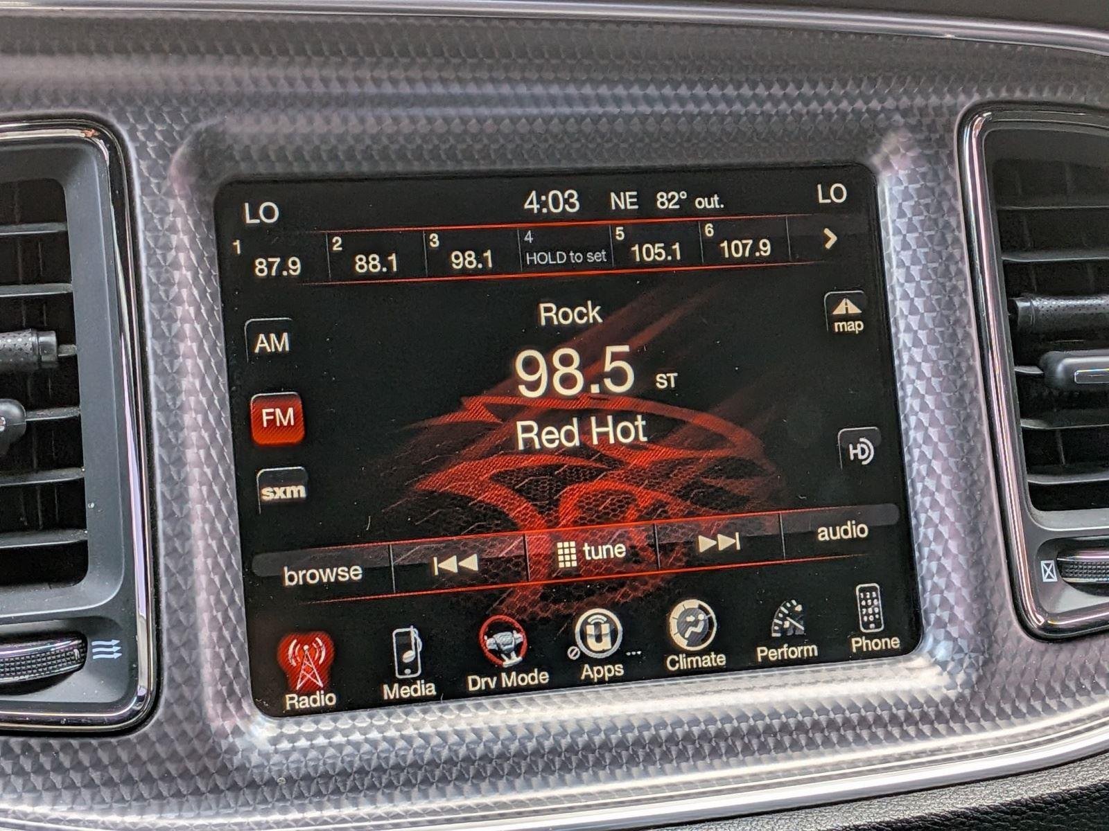 Used 2015 Phantom Black Tri-Coat Pearl Dodge SRT Hellcat image 19