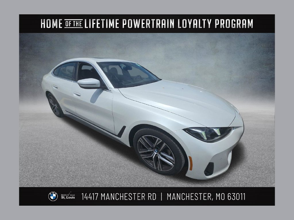 Used 2025 White BMW 430i Gran Coupe image 1