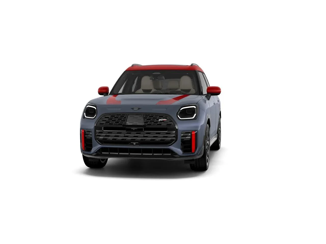 New 2027 Slate Blue Metallic MINI Iconic image 3