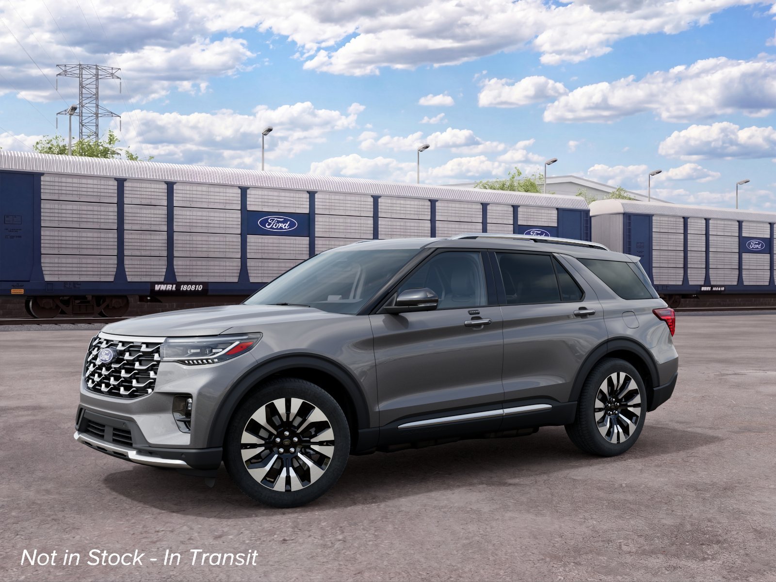 New 2027 Carbonized Gray Metallic Ford Platinum™ image 1