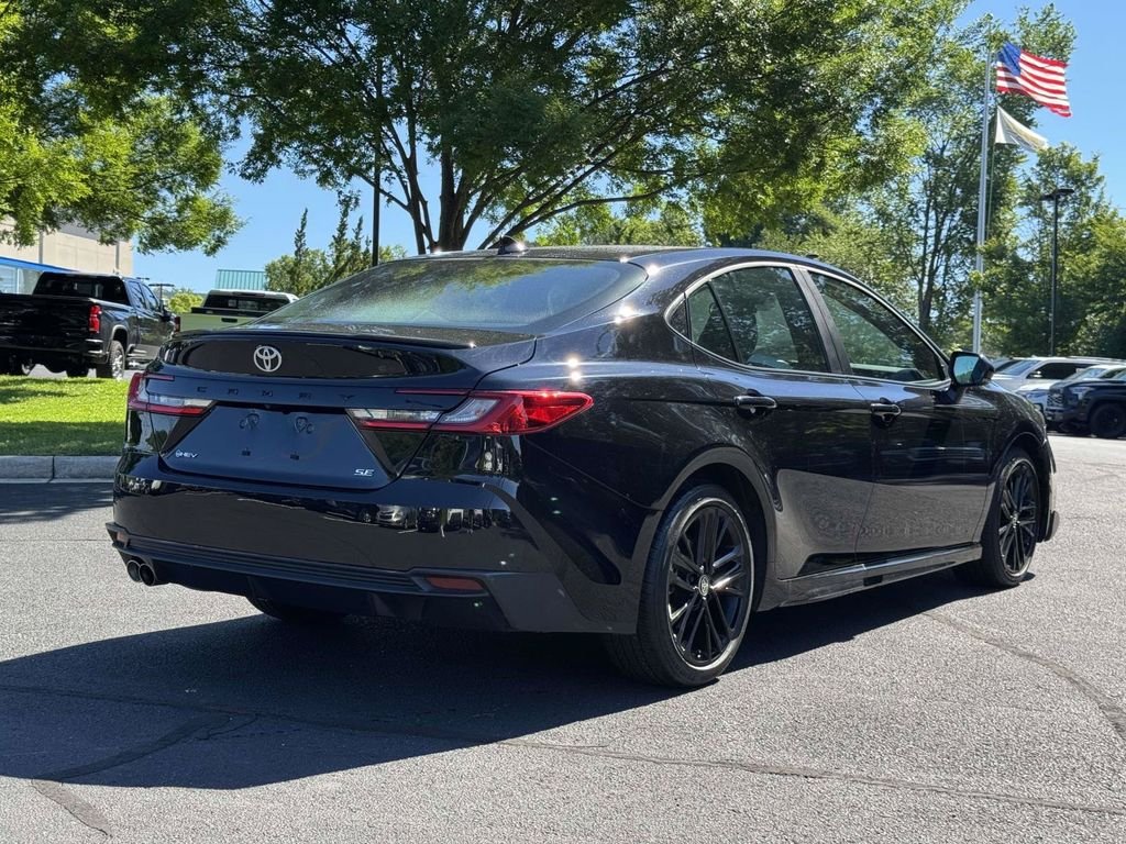 Used 2025 Black Toyota SE image 22
