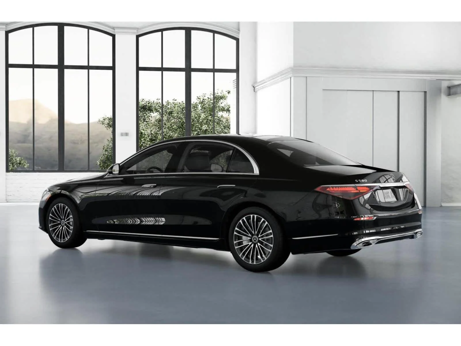 New 2026 Obsidian Black Metallic Mercedes-Benz S 580 image 29