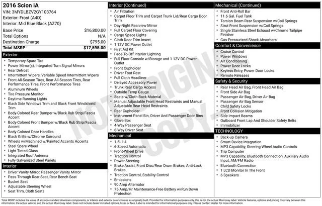 Used 2016 Frost Scion Base image 13