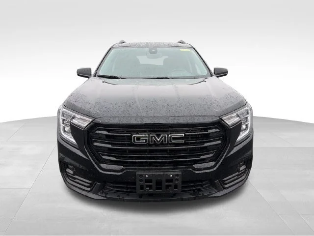 Used 2023 EBONY TWILIGHT METALLIC GMC SLT image 7