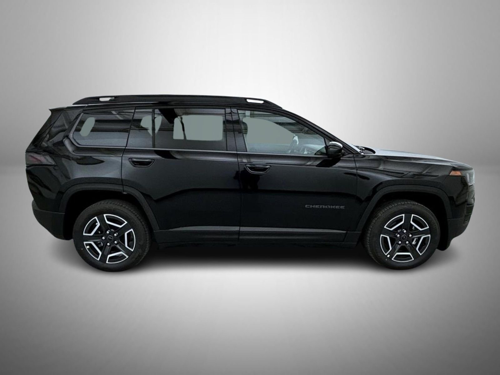 New 2026 Diamond Black Crystal Pearl-Coat Exterior Paint Jeep Laredo image 4