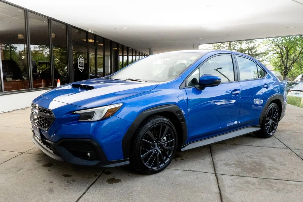 Certified Used 2024 Blue Subaru Limited image 3