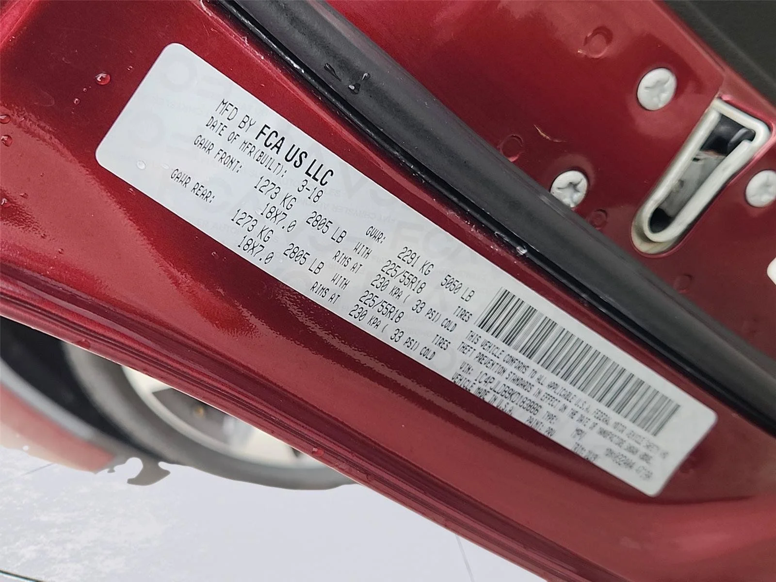 Used 2019 Red Jeep Limited image 32