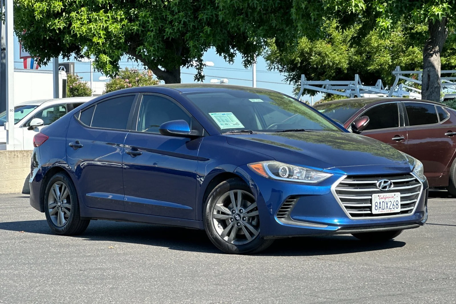Used 2018 Hyundai Elantra SEL with VIN 5NPD84LF2JH220097 for sale in Modesto, CA