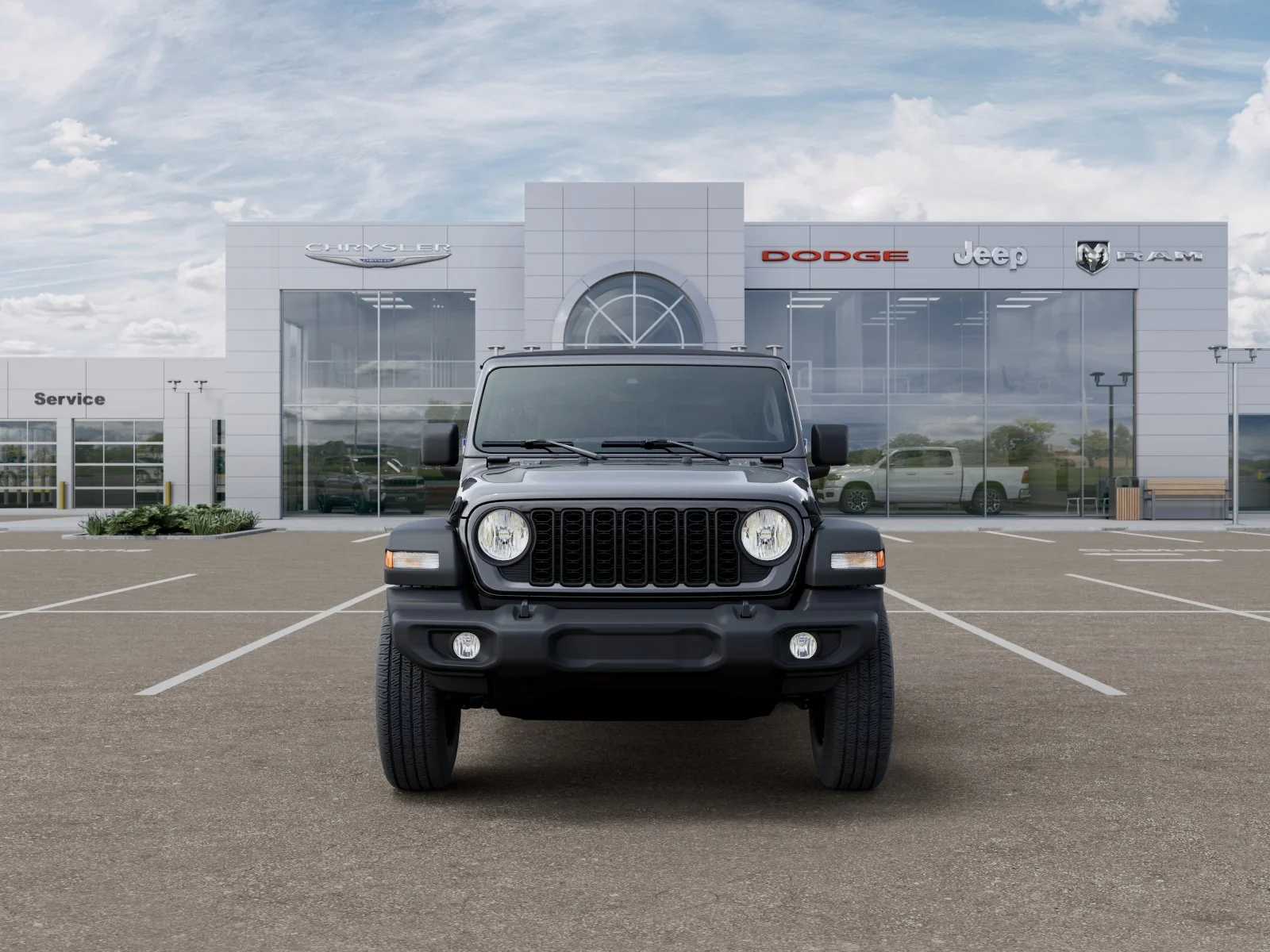 New 2026 Granite Crystal Metallic Clearcoat Jeep Sport image 37