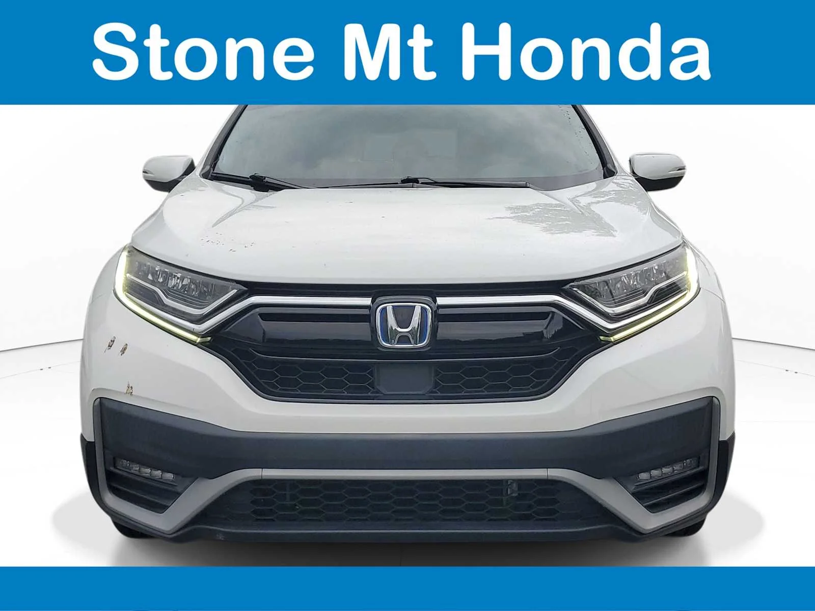 Used 2021 Platinum White Pearl Honda EX image 2
