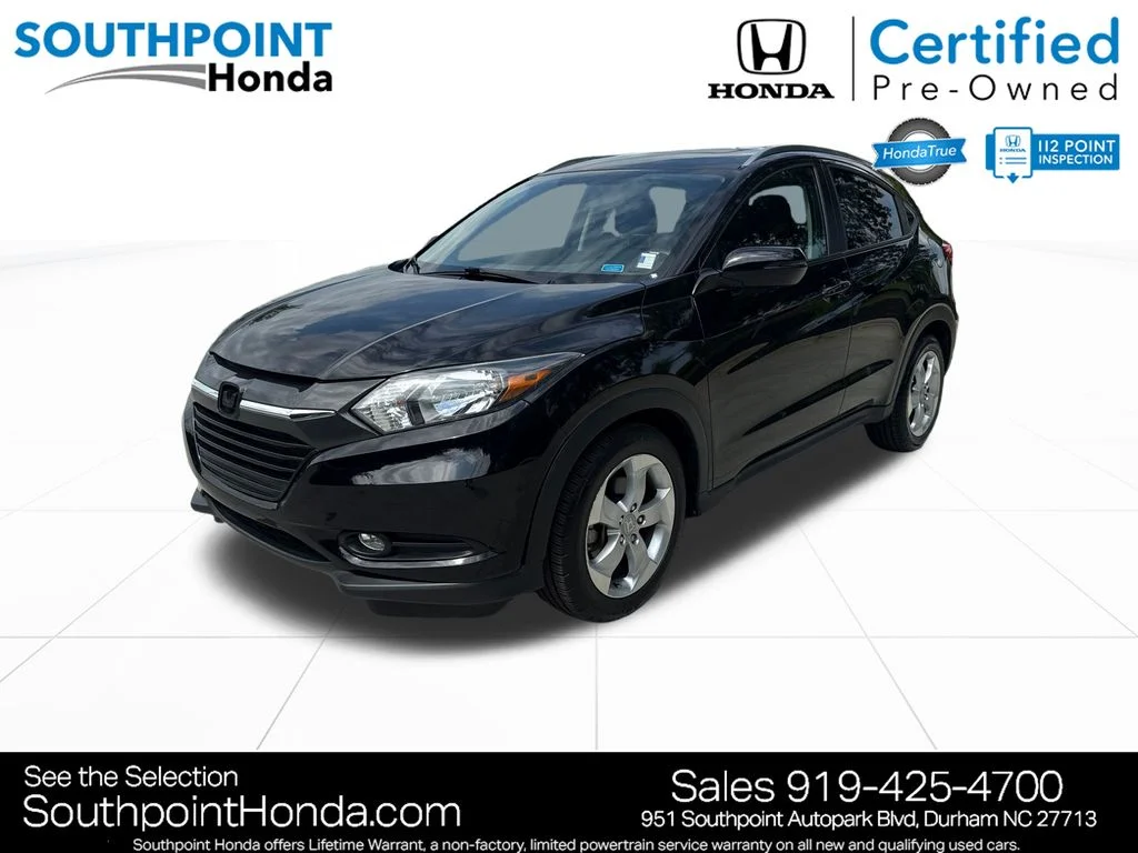 Certified Used 2016 Crystal Black Pearl Honda EX-L image 3
