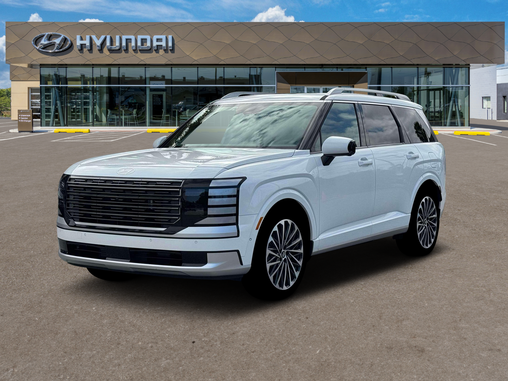 New 2026 Creamy White Pearl Hyundai Calligraphy image 1