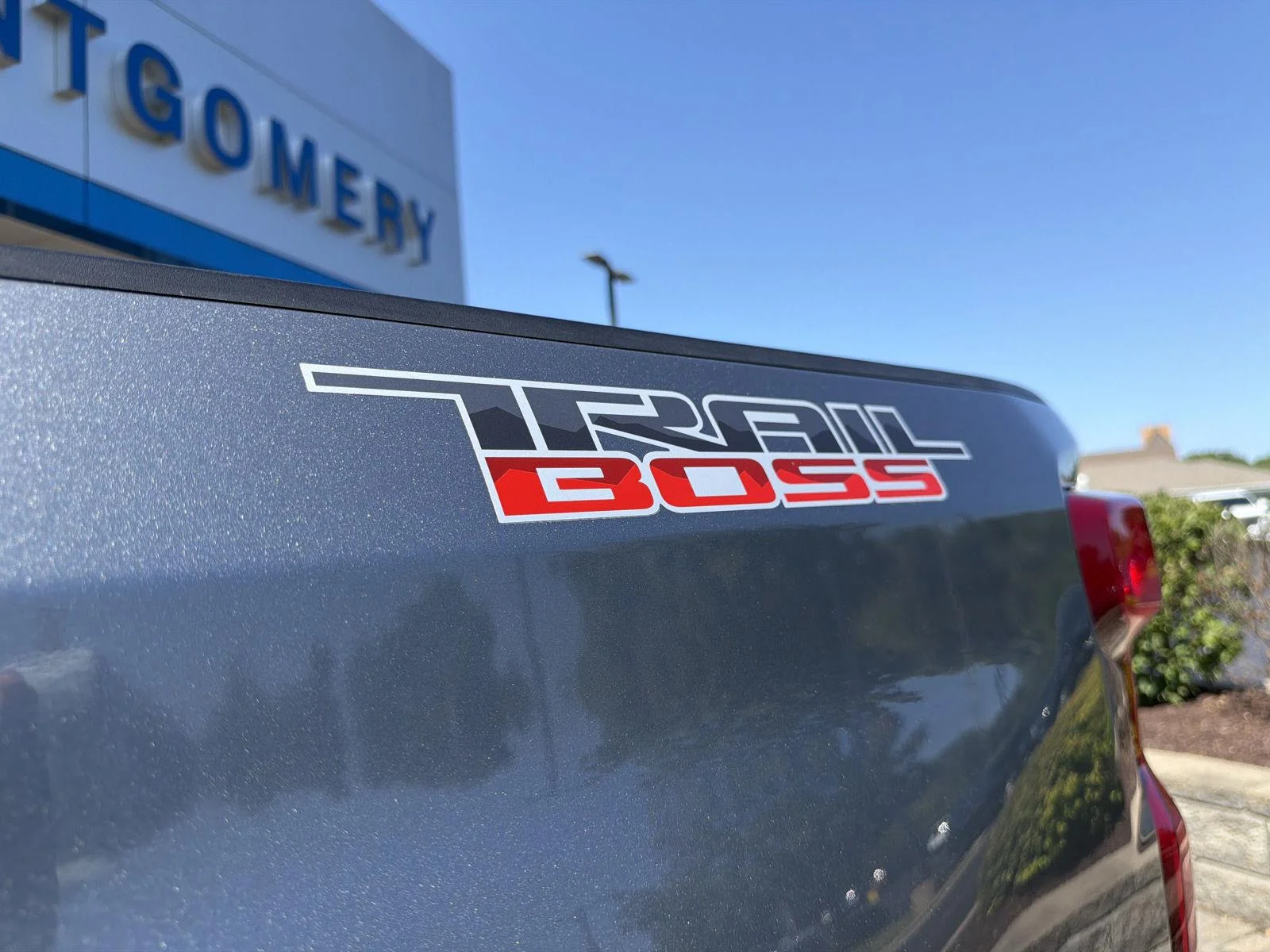 Used 2021 Satin Steel Metallic Chevrolet Custom Trail Boss image 11