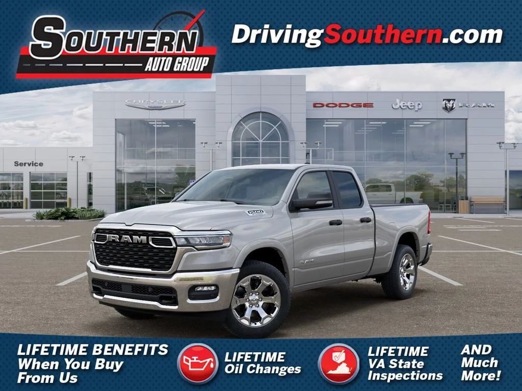 New 2026 Silver Zynith Exterior Paint RAM Big Horn/Lone Star image 1