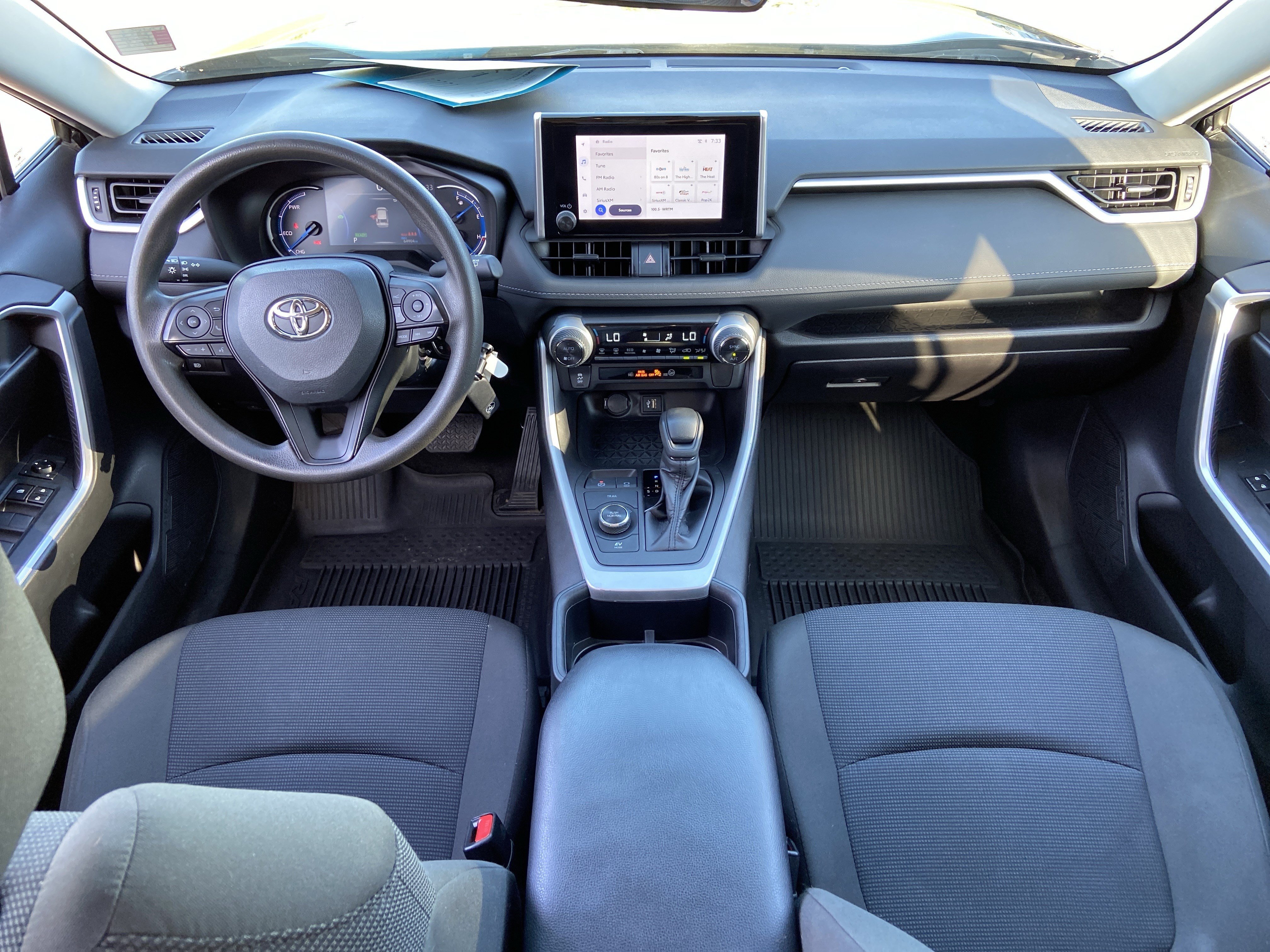 Used 2023 Midnight Black Metallic Toyota Hybrid LE image 49