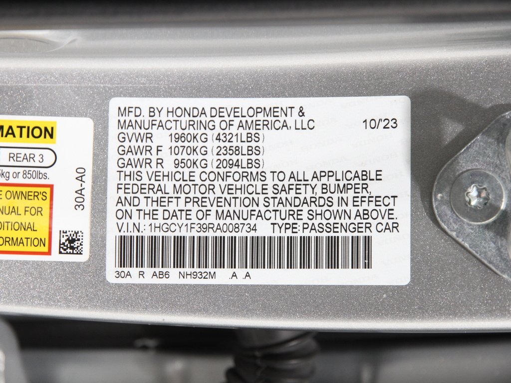 2024 Honda Accord EX - Photo 22