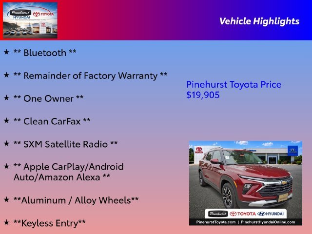 Used 2025 Red Chevrolet LT image 16