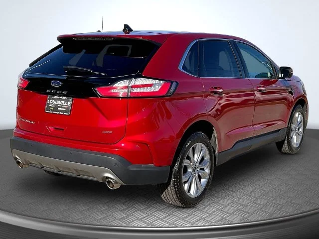 Used 2024 Red Ford Titanium image 6