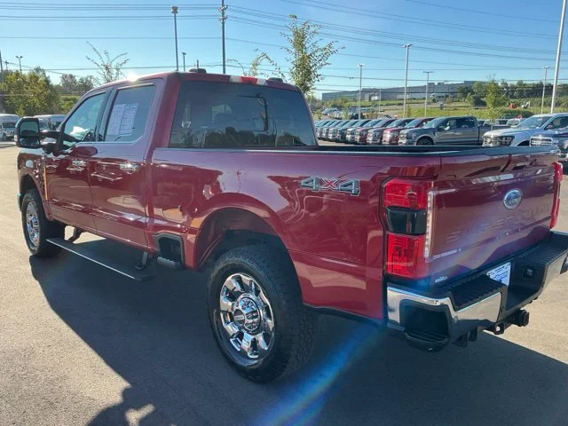 Used 2023 Rapid Red Metallic Tinted Clearcoat Ford Lariat image 8