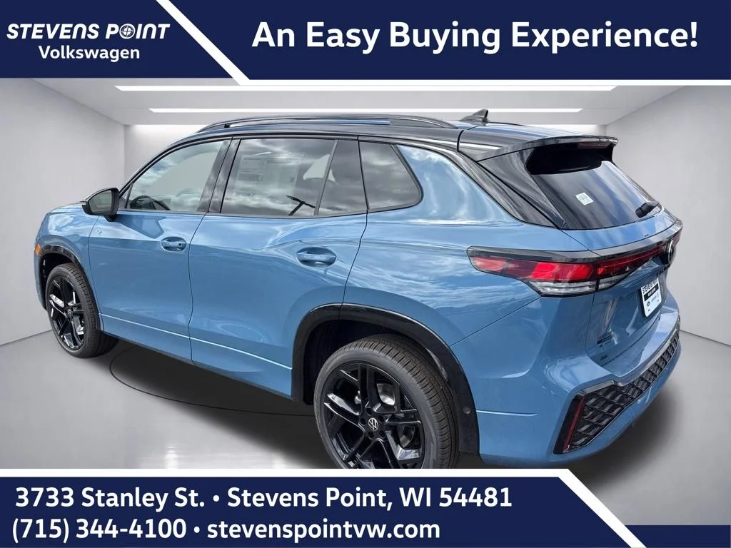 New 2026 Monterey Blue with Deep Black Roof Volkswagen 2.0T SE R-Line Black image 3