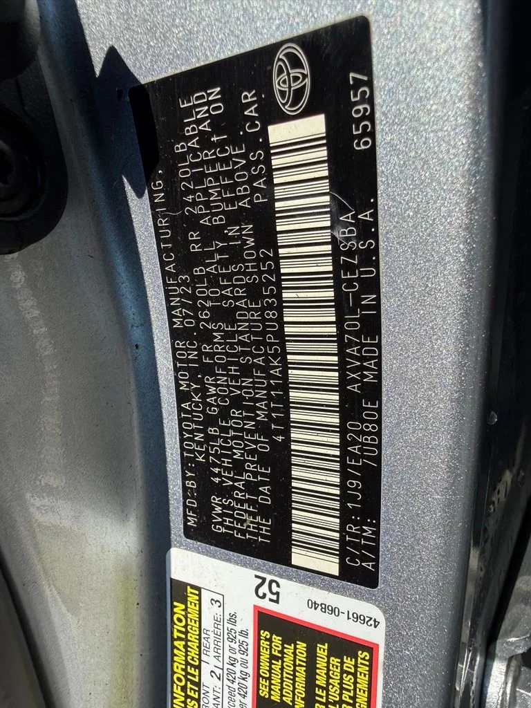 Used 2023 Silver Toyota SE image 23