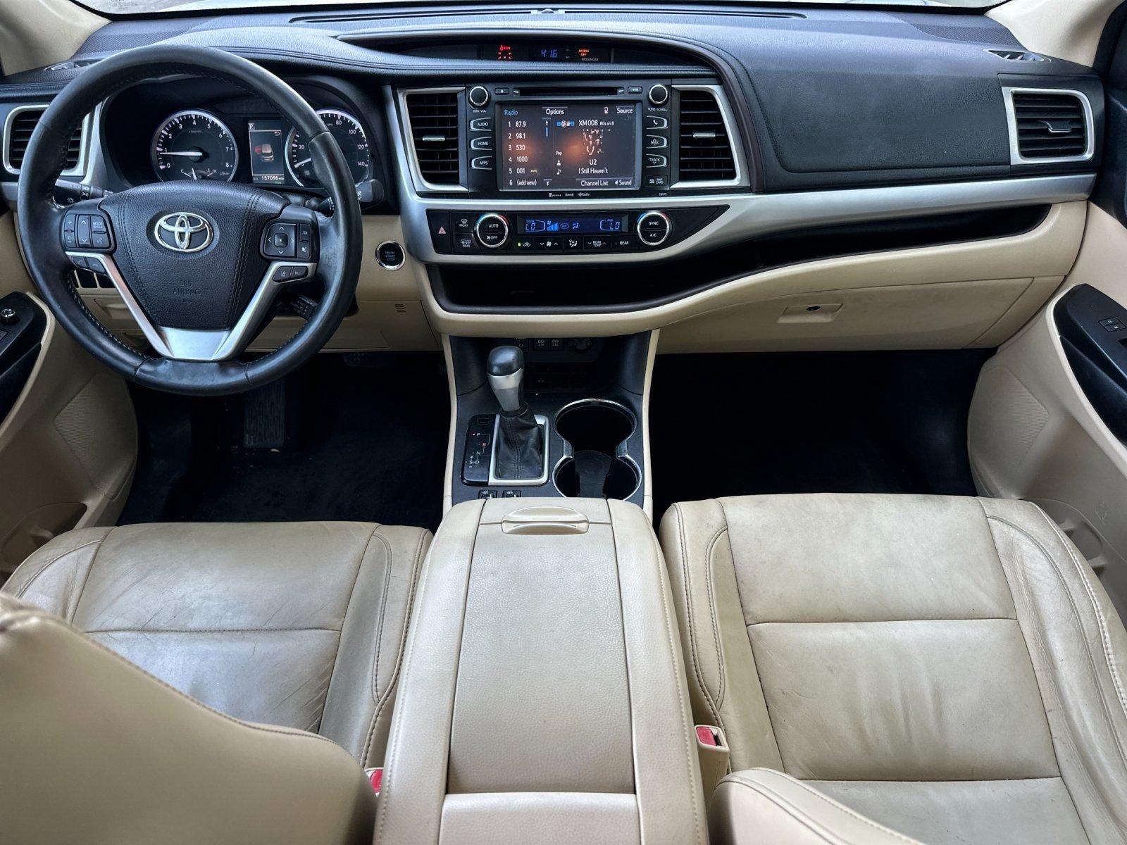 Used 2017 Shoreline Mist Toyota XLE image 12