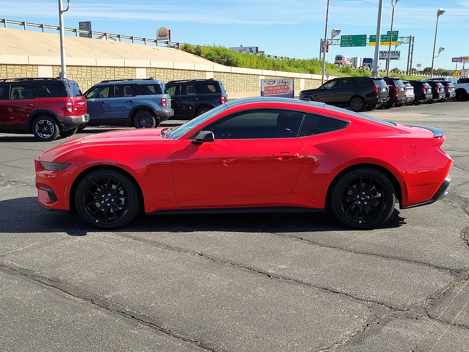 New 2026 Race Red Ford Ecoboost&reg; Fastback image 2
