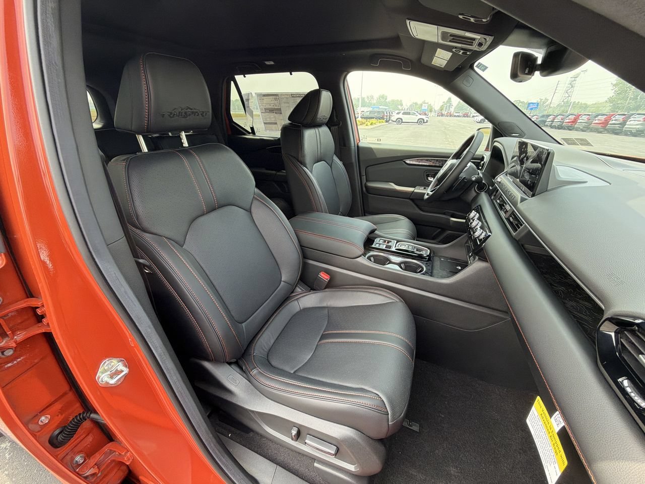 New 2026 Sunset Orange Honda TrailSport Elite image 25
