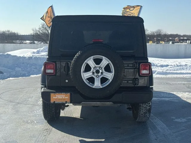 Used 2022 Black Jeep Unlimited Willys image 6