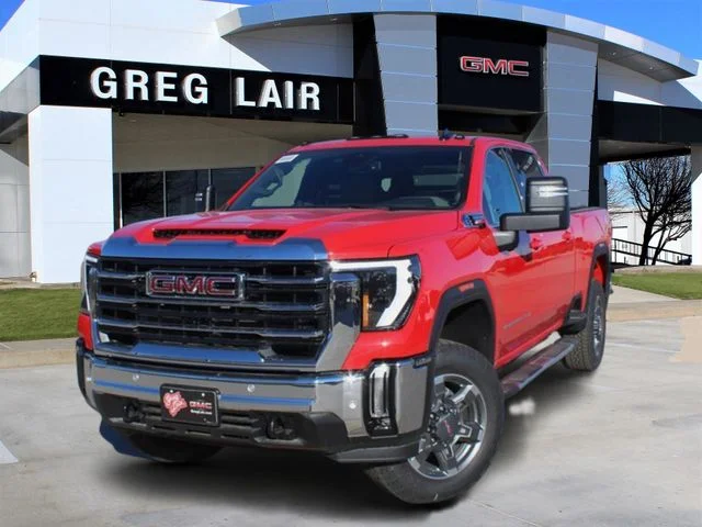 New 2026 Red GMC SLE image 1
