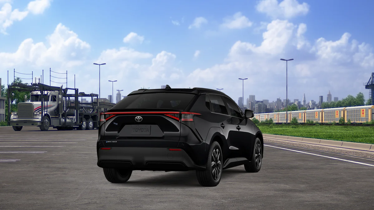 New 2026 Midnight Black Metallic Toyota XLE image 9