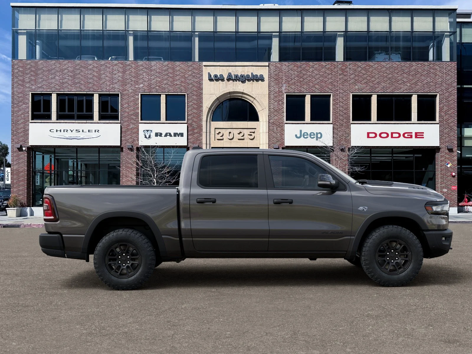 New 2026 Granite Crystal Metallic Clear-Coat Exterior Paint RAM Rebel image 47
