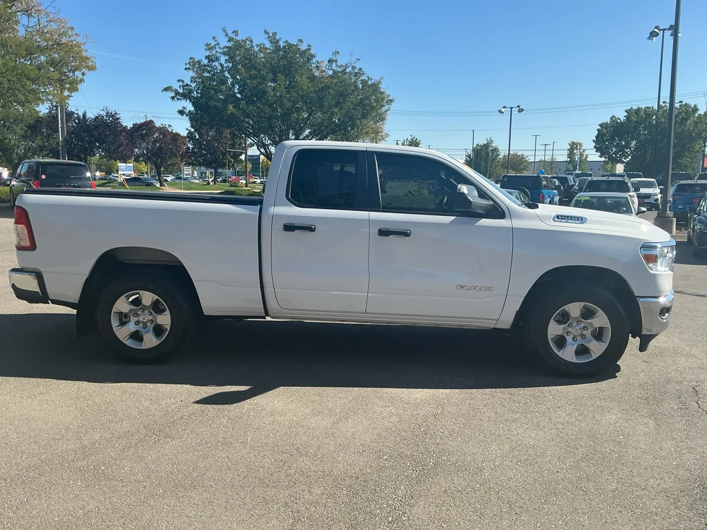Used 2024 Bright White Clearcoat Ram Big Horn image 4