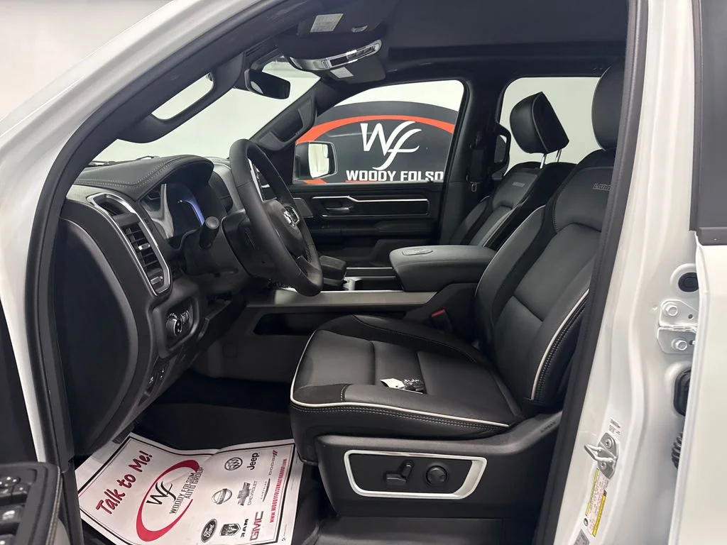 New 2026 Bright White Clear-Coat Exterior Paint RAM Laramie image 8