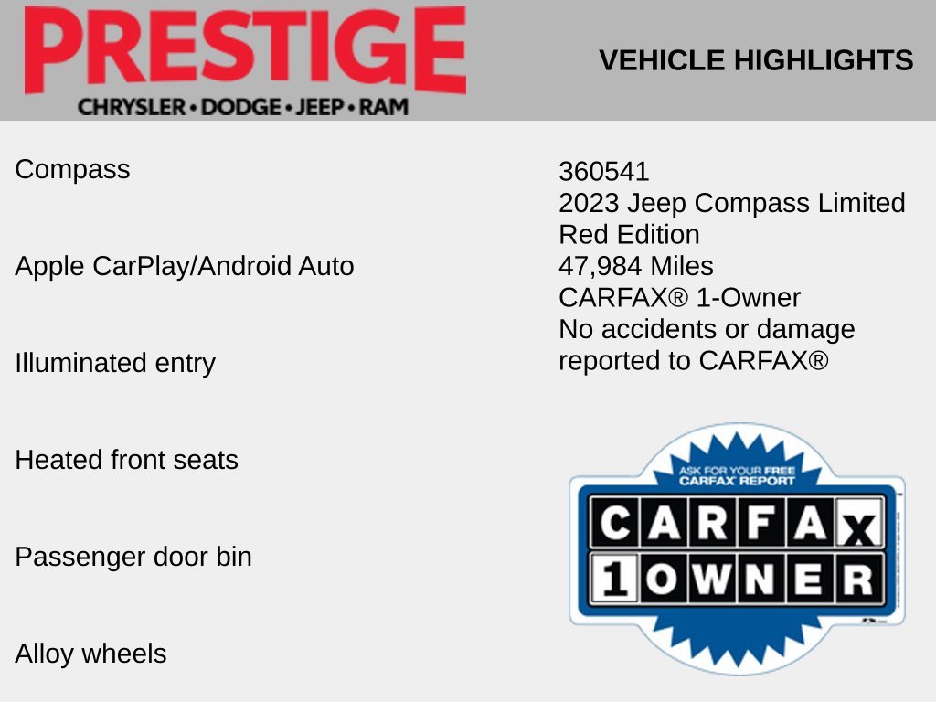 2023 Jeep Compass (RED) Edition - Photo 8
