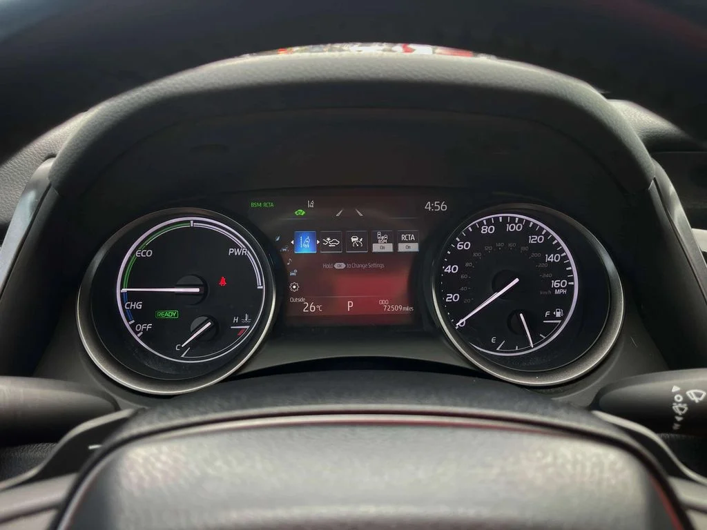 Used 2022 Midnight Black Metallic Toyota XSE image 21