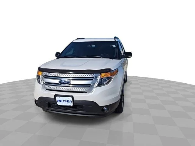 Used 2015 White Platinum Clearcoat Metallic Ford XLT image 3