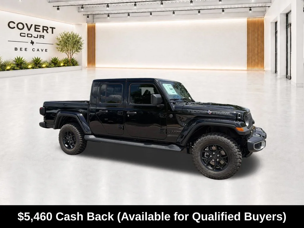 New 2026 Black Clear-Coat Exterior Paint Jeep Texas Trail image 13
