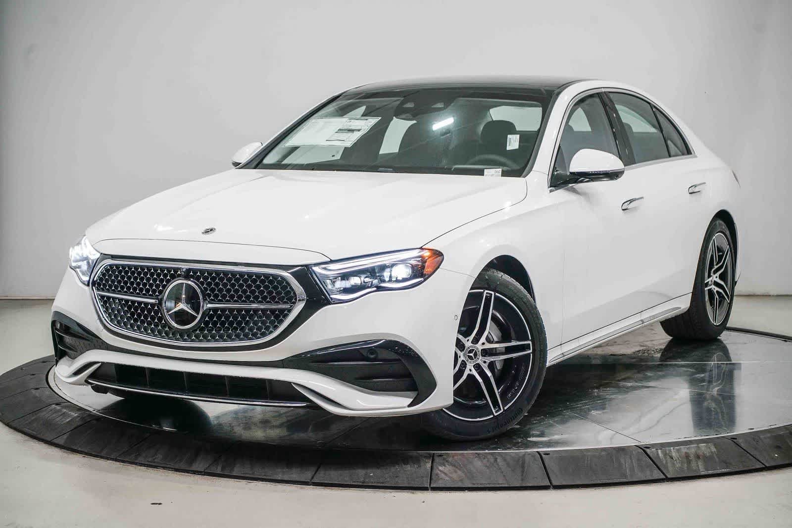 New 2026 Polar White Mercedes-Benz E 350 image 1
