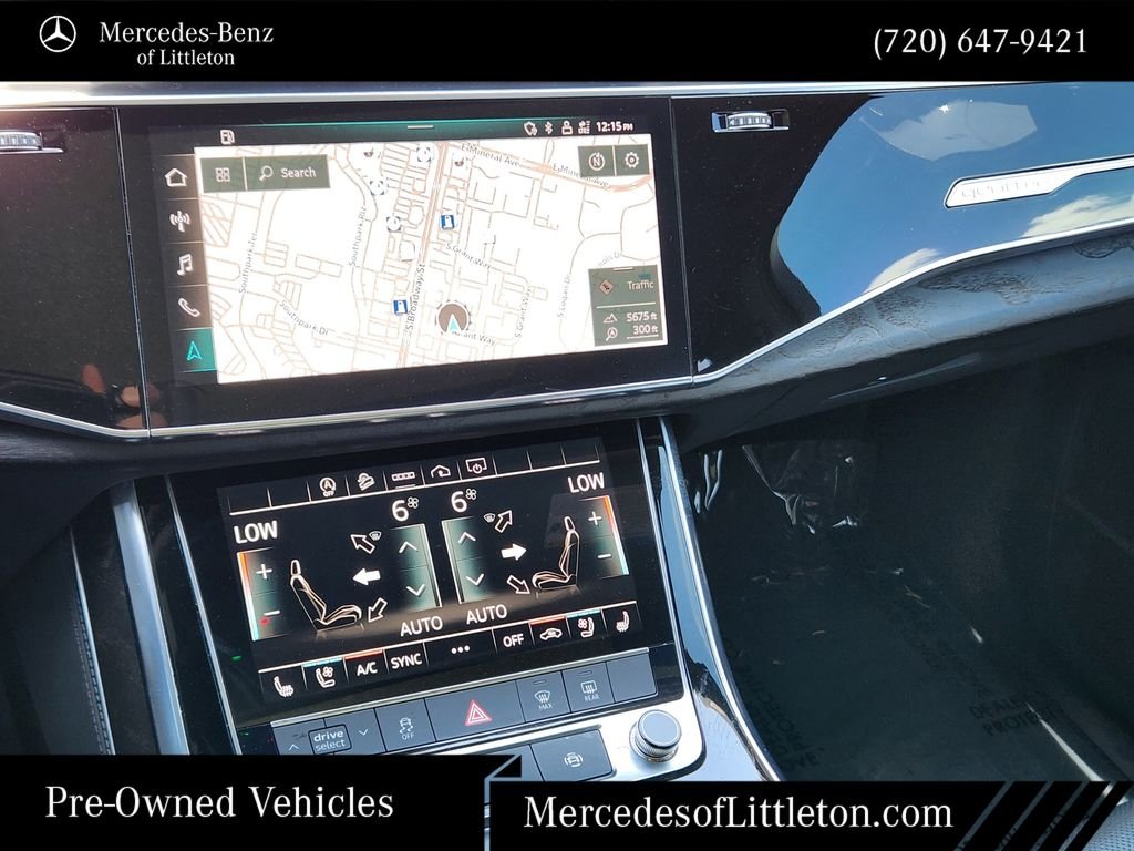 Used 2021 Blue Audi 55 Premium Plus image 15
