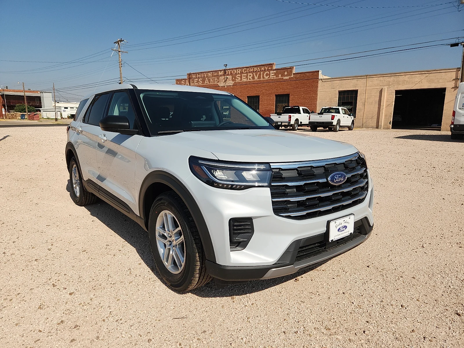 New 2026 Space White Metallic Ford Active 100A image 1