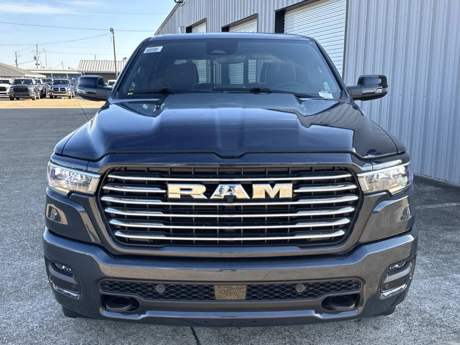 New 2026 Forged Blue Metallic Exterior Paint RAM Laramie image 2