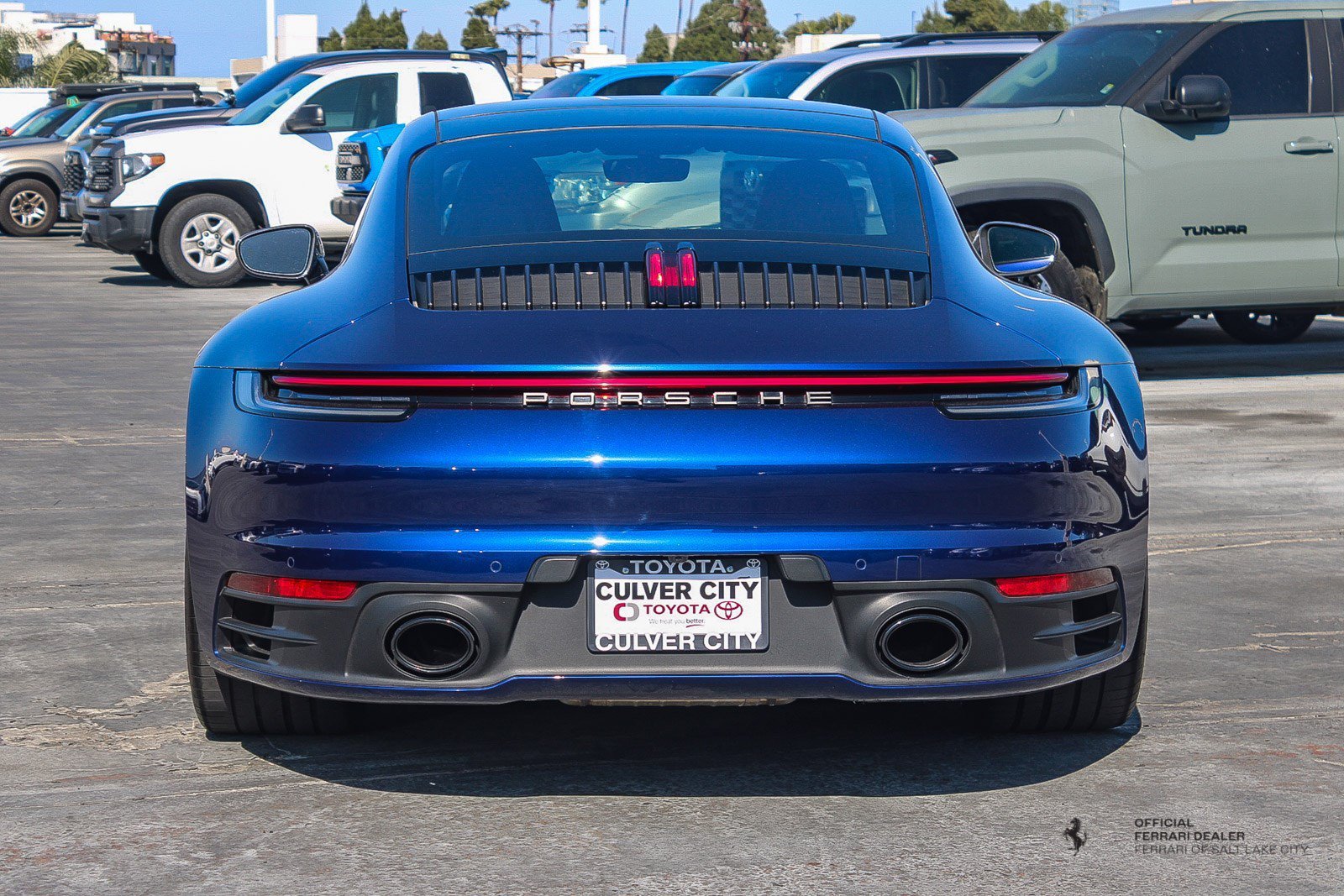 Used 2023 Gentian Blue Metallic Porsche 911 Carrera T (MY23) image 7