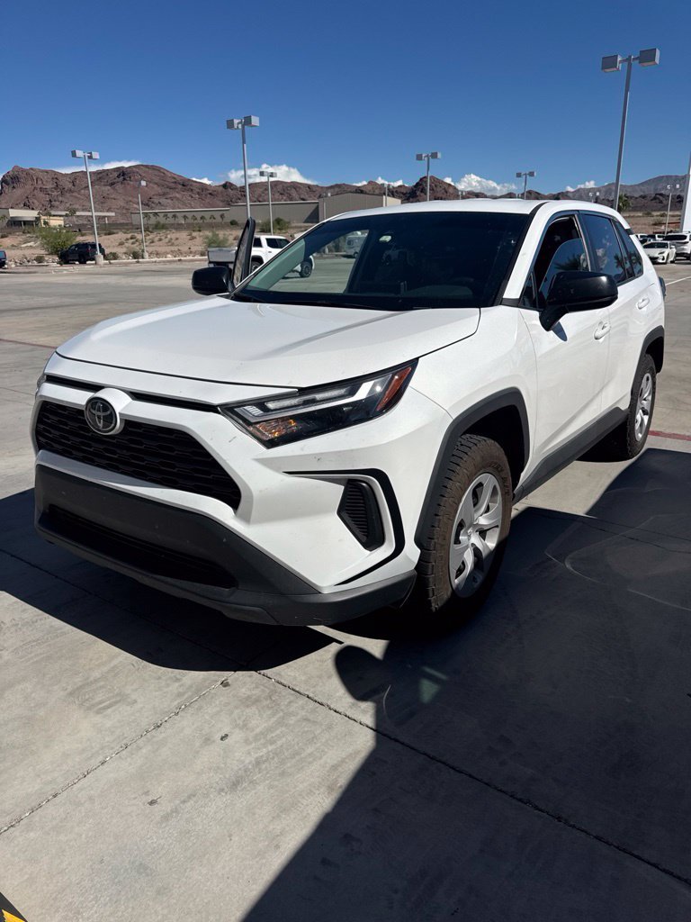 Used 2024 White Toyota LE image 1