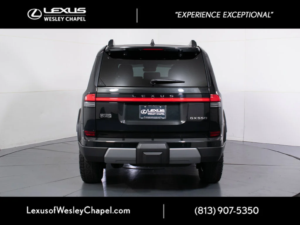 Certified Used 2025 Black Lexus 550 Overtrail image 5