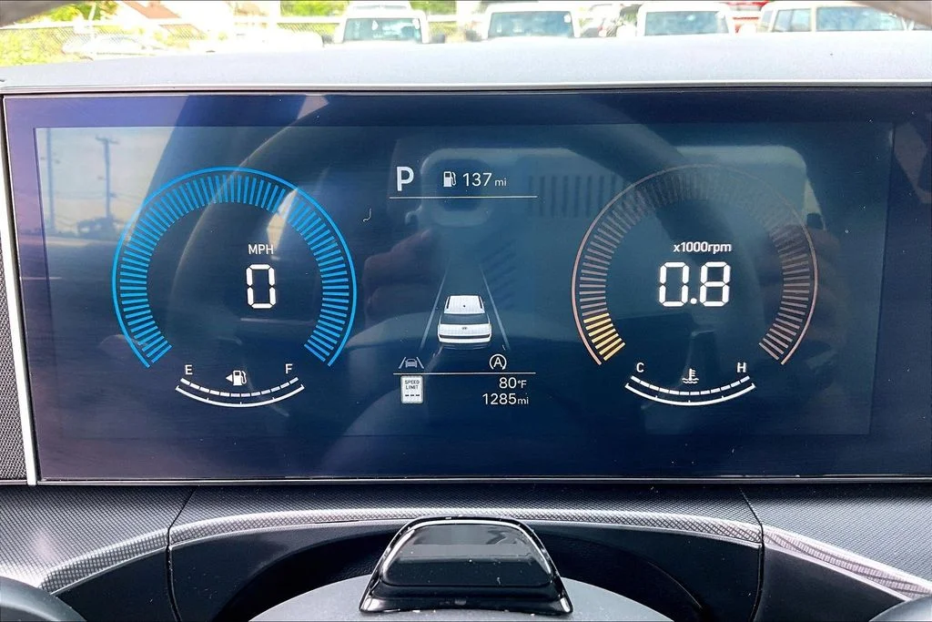 Certified Used 2025 Atlantic Blue Hyundai SEL image 20