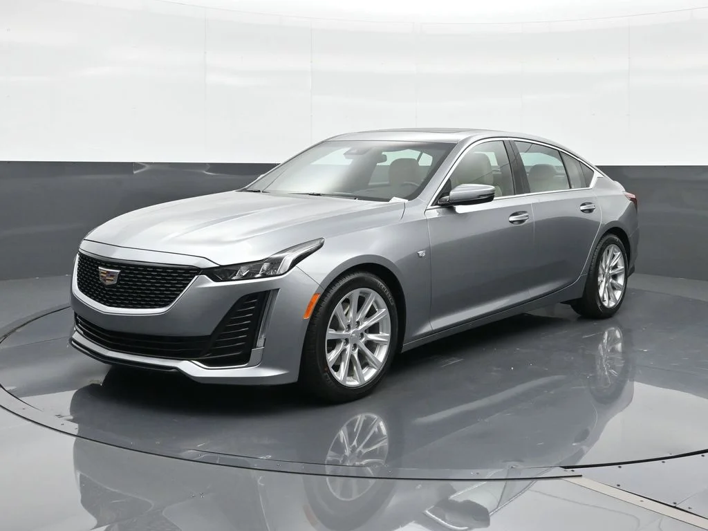 Certified Used 2023 Silver Cadillac Luxury image 1