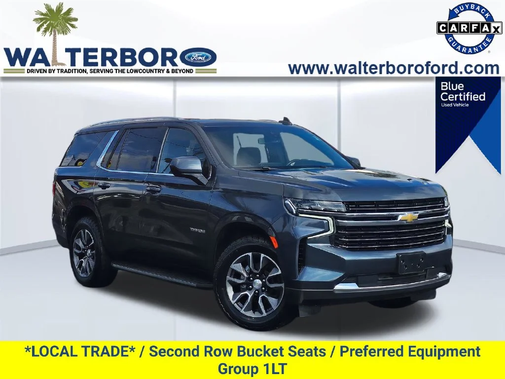 Certified Used 2021 Gray Chevrolet LT image 1
